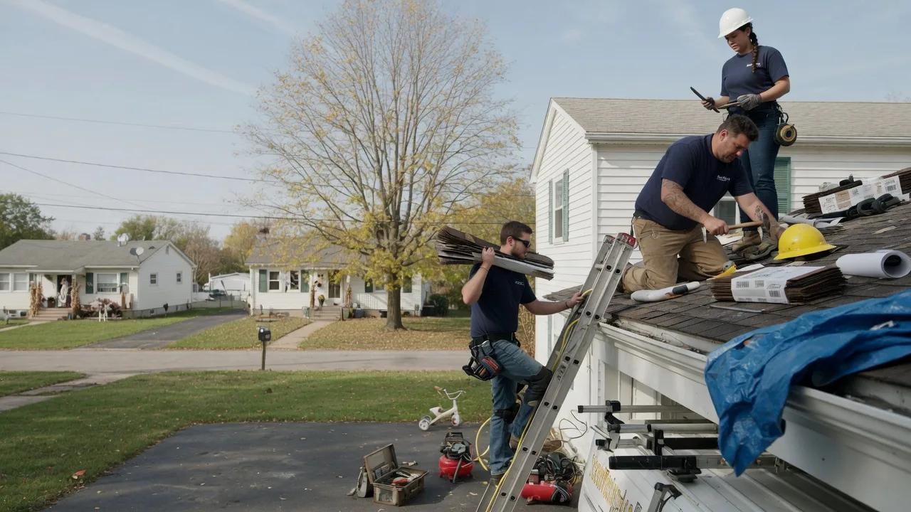 Local Roofing Contractors in Sterling, IL near me